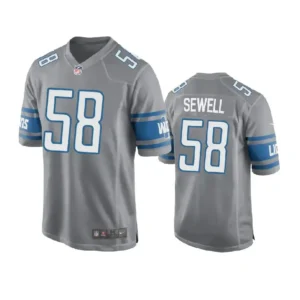 Penei Sewell Jersey Gray