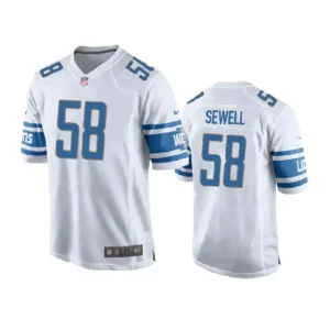 Penei Sewell Jersey White