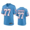 Peter Skoronski Jersey Blue