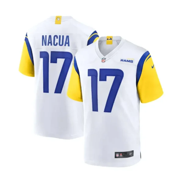 Puka Nacua Jersey White