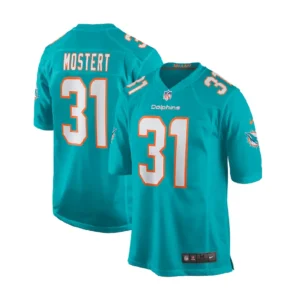 Raheem Mostert Jersey Aqua