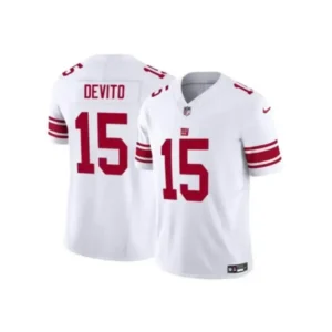 Tommy Devito Jersey Vapor White