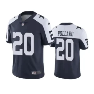 Tony Pollard Jersey Vapor Navy