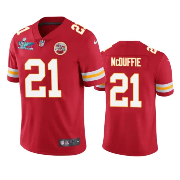 Trent McDuffie Jersey Vapor Red