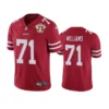 Trent Williams Jersey Vapor Scarlet