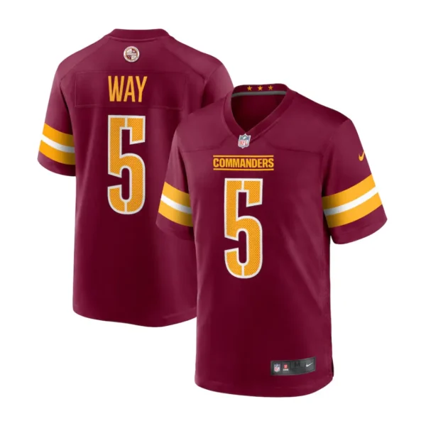 Tress Way Jersey Burgundy